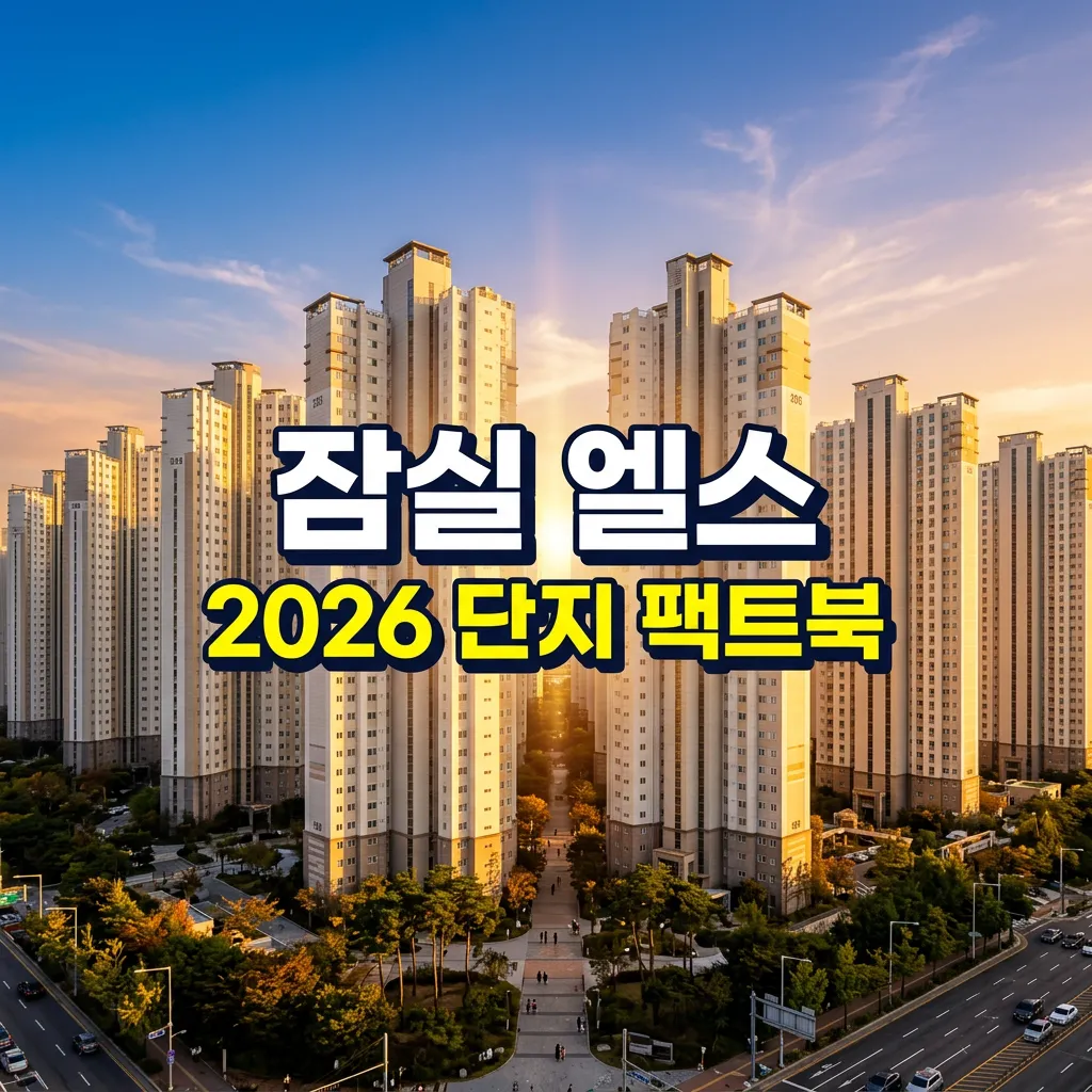 잠실 엘스 아파트 단지 정보 7가지 2026년 객관적 팩트 정리