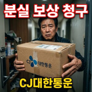 CJ대한통운 택배 분실 보상