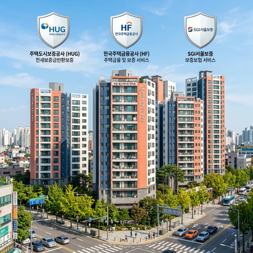HUG vs SGI vs HF 전세보증보험 비교 — 2026년 최신 정리