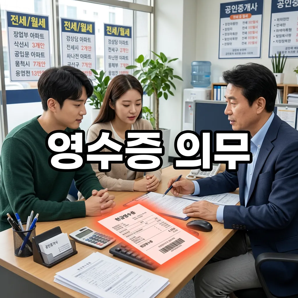 중개보수 영수증 발행 의무 — 거부당했을 때 대처법까지