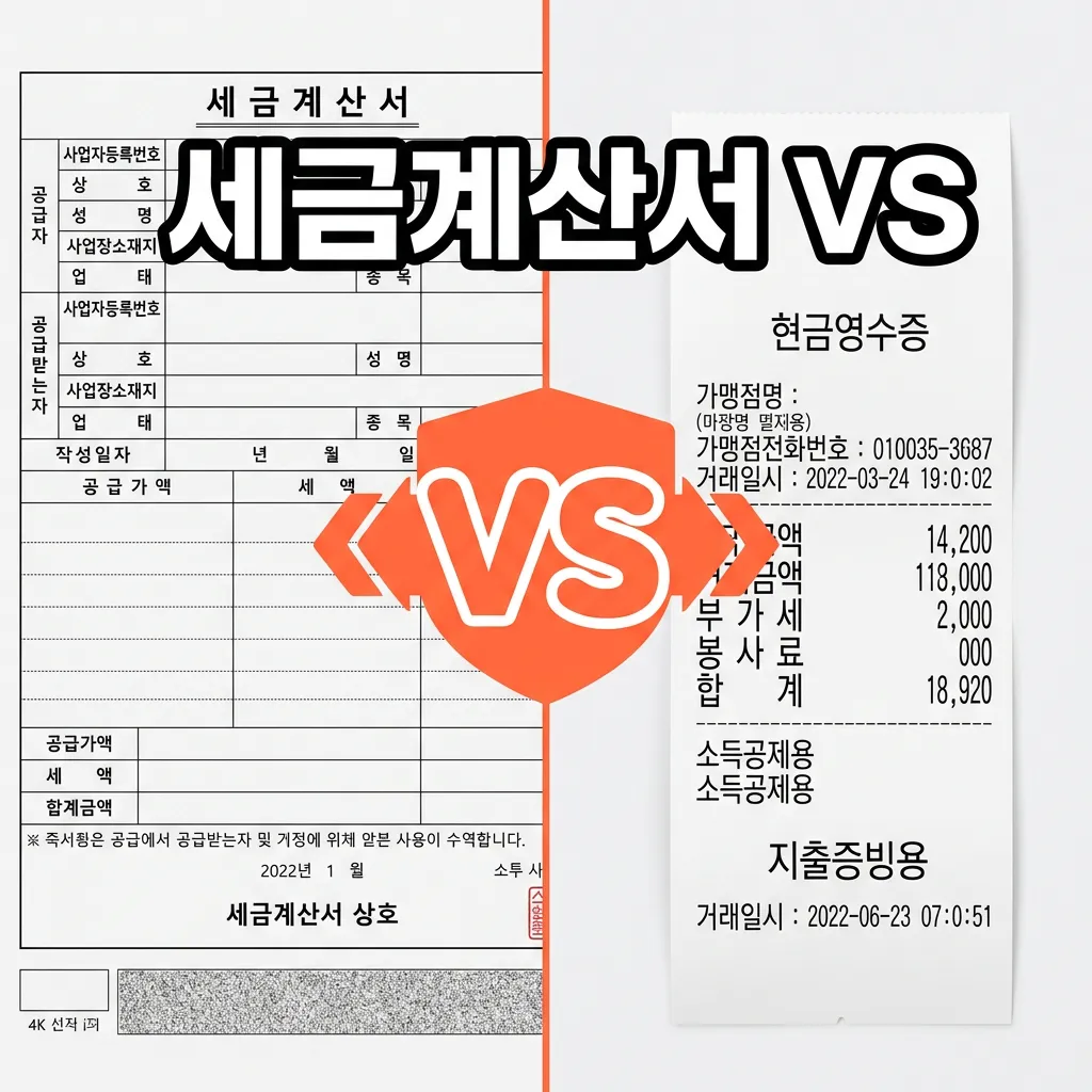중개보수 세금계산서 vs 현금영수증 — 뭘 받아야 유리할까