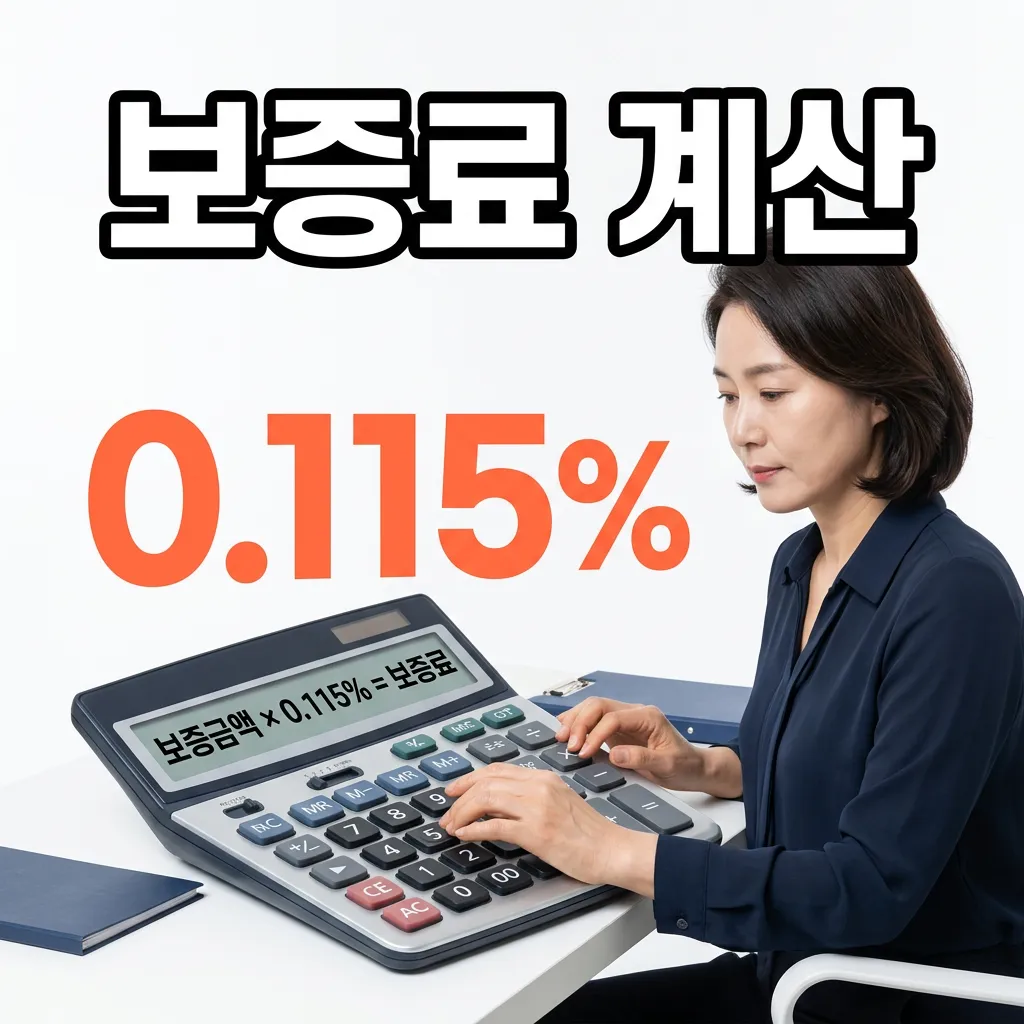 전세보증보험 보증료 계산법 — HUG·HF·SGI 실제 예시 총정리