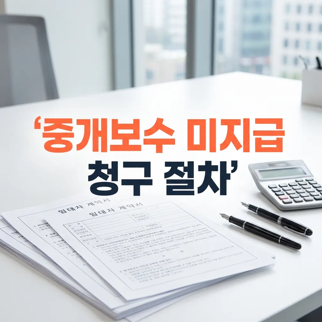 중개보수 미지급 시 청구 절차 단계별 완전 정리