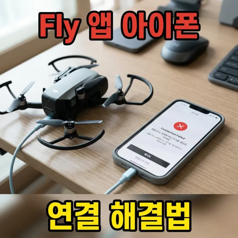DJI Neo 아이폰 연결 안 됨? 5분 해결법