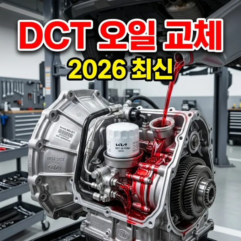 쏘렌토 MQ4 미션오일 DCT 오일 교체 시기·비용 완벽 정리 (2026년 최신)