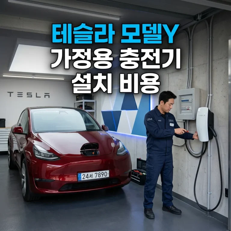 테슬라 모델Y 가정용 충전기 설치 비용 및 신청 완벽 가이드 (2026년 최신)
