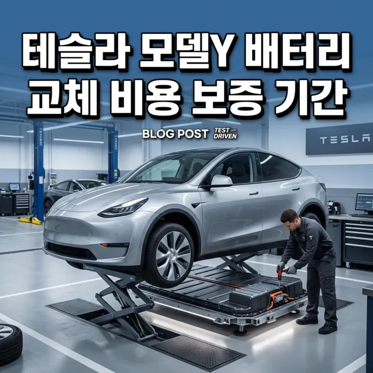 테슬라 모델Y 배터리 교체 비용 3,485만원 충격? 보증 기간 무료받는 7가지 조건 (2026 최신)