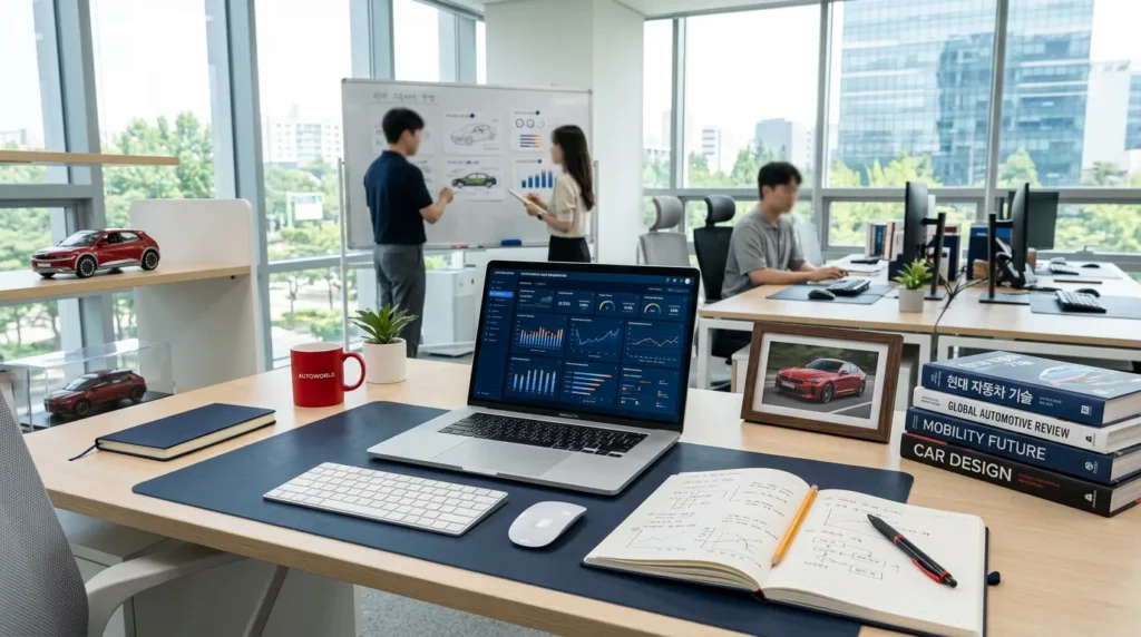 SmartCarView 자동차 정보팀 큐레이터 프로필 검증 프로세스 인포그래픽