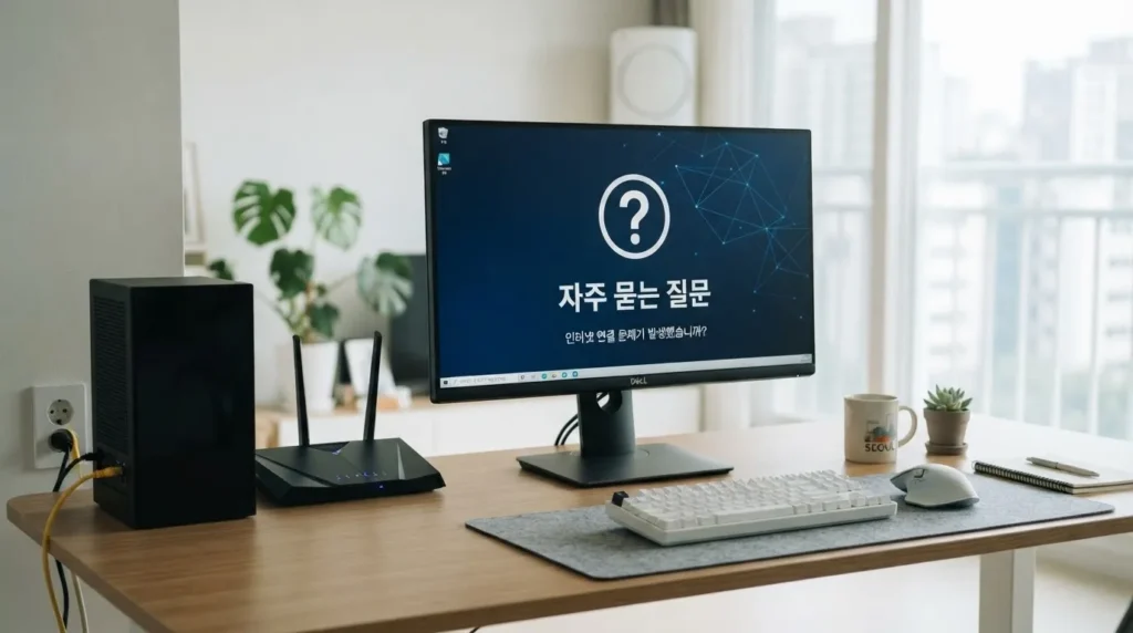 PC 인터넷 연결 안됨 FAQ PC 인터넷 연결 안됨 자주 묻는 질문 정리