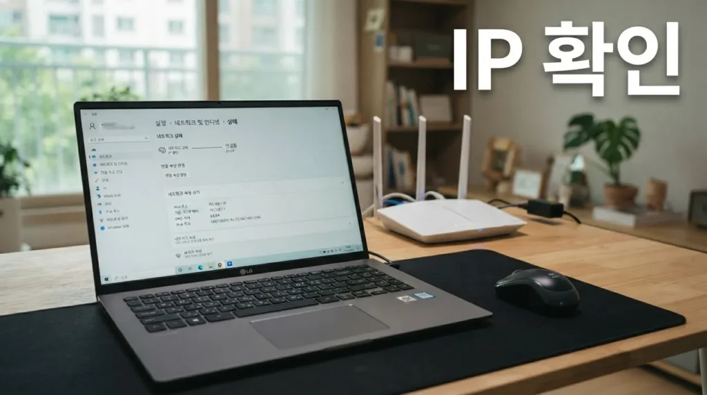 공유기 재부팅 IP 확인 공유기 재부팅 ip 변경과 기본 게이트웨이 확인
