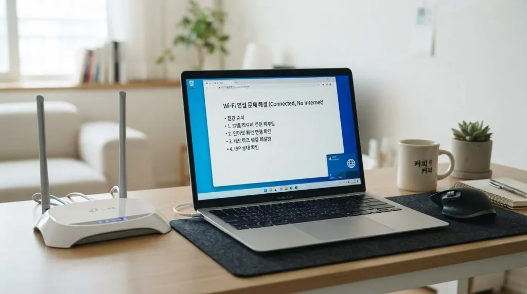 와이파이 인터넷 없음 FAQ 와이파이 연결됨 인터넷 없음 FAQ 점검 순서