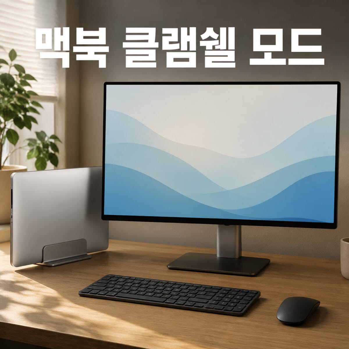 맥북 클램쉘 모드 대표 이미지