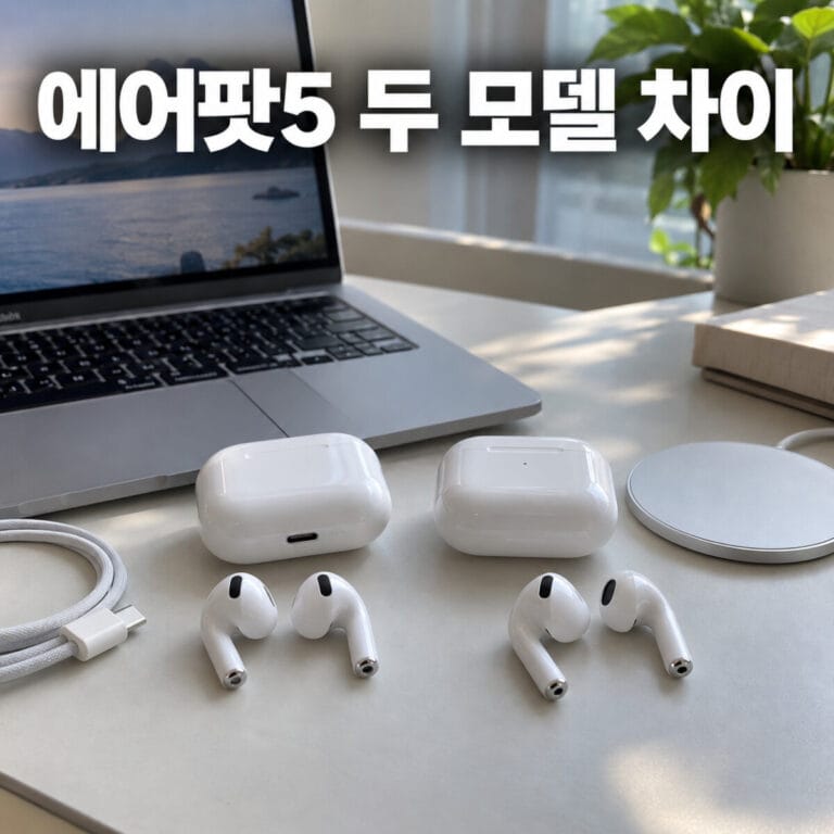 에어팟5 9월 18일 출시 일반·무선 충전 케이스 차이