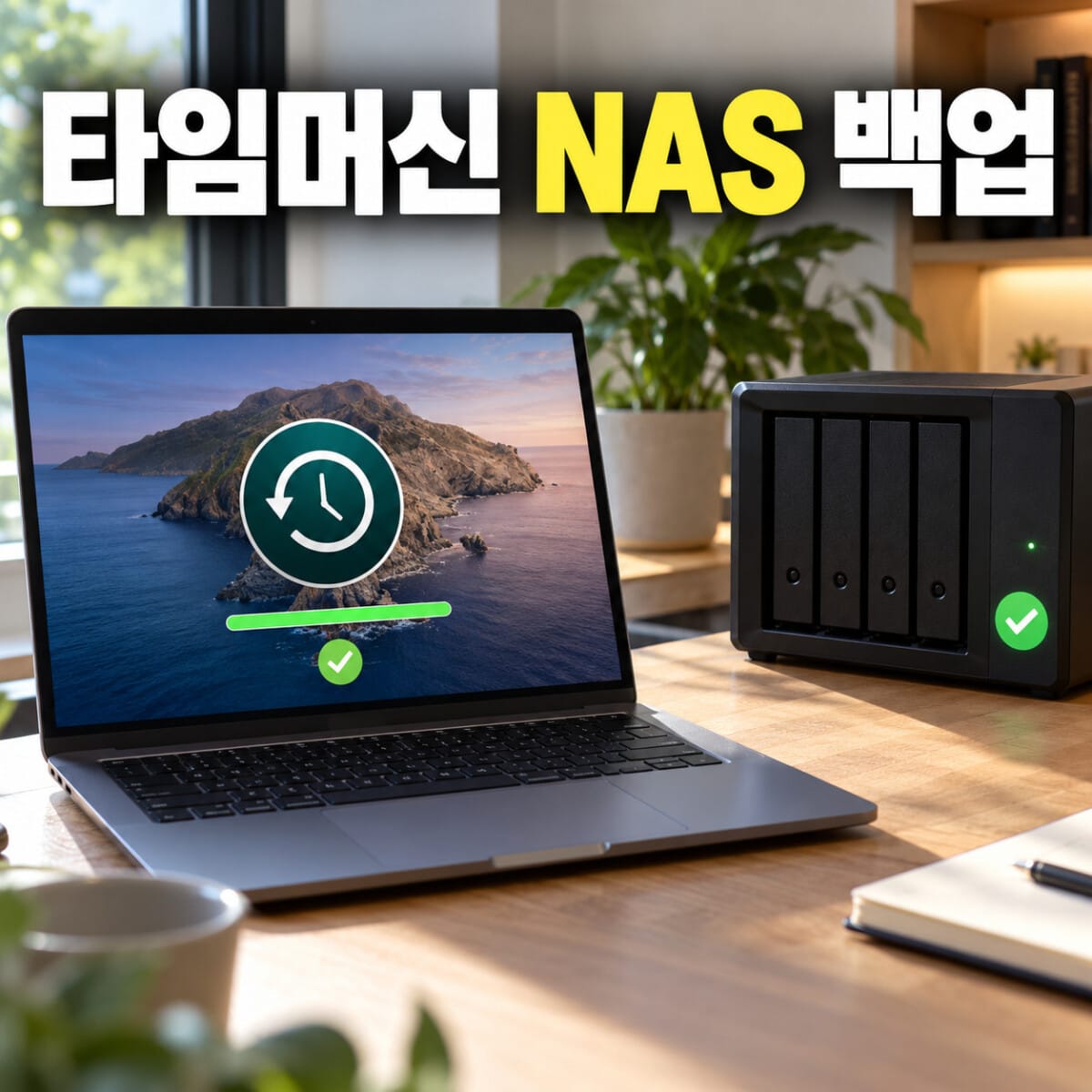 타임머신 NAS 백업
