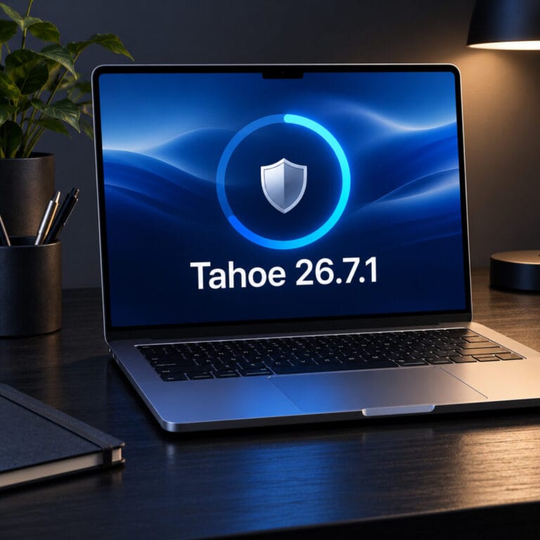 macOS Tahoe 26.7.1 보안 업데이트｜백업·설치·확인