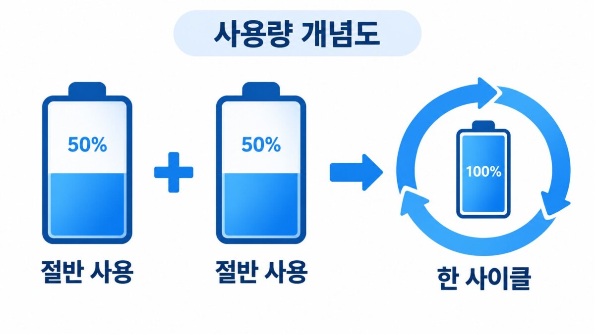 충전 횟수와 사이클